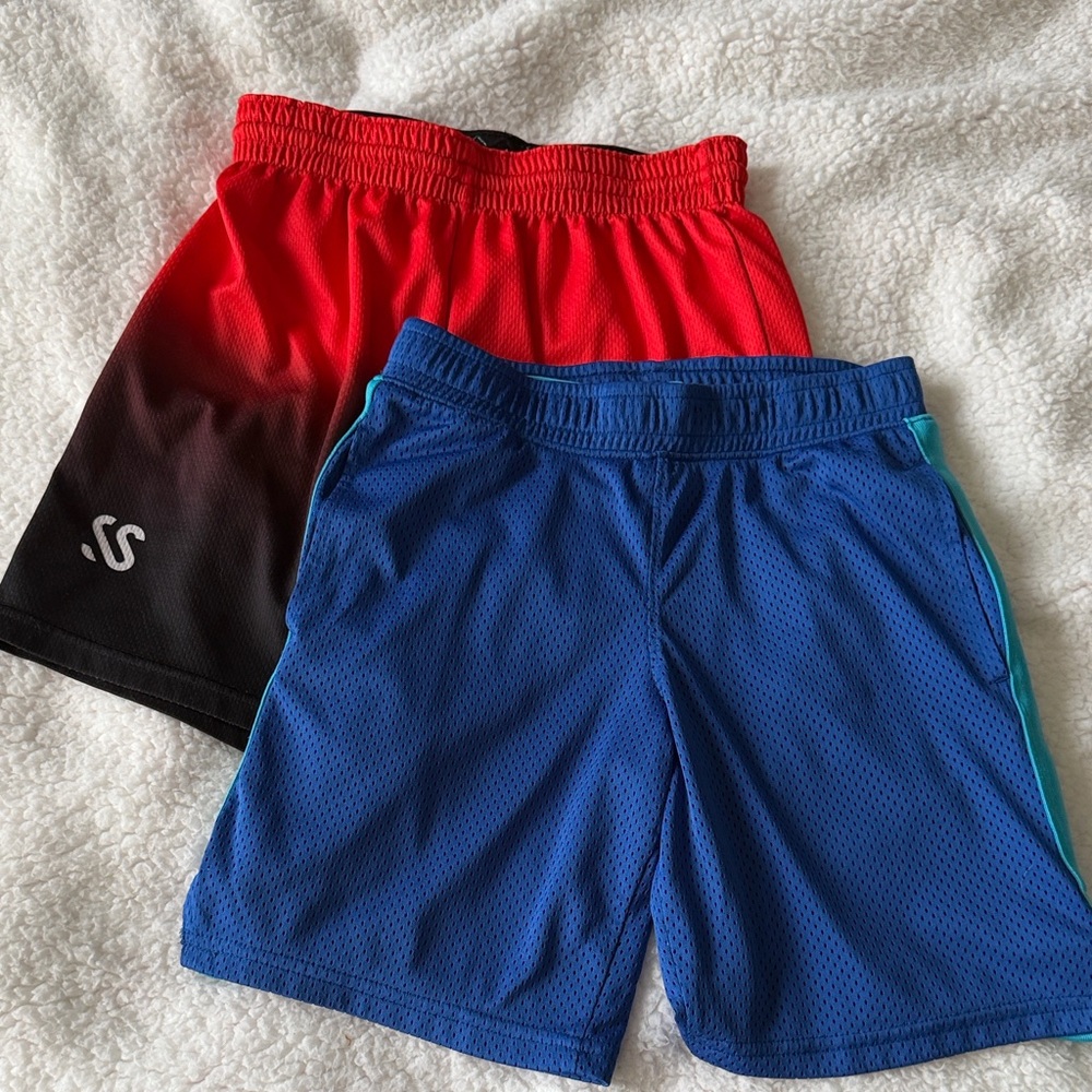All in Motion Kids Shorts - Red and Blue